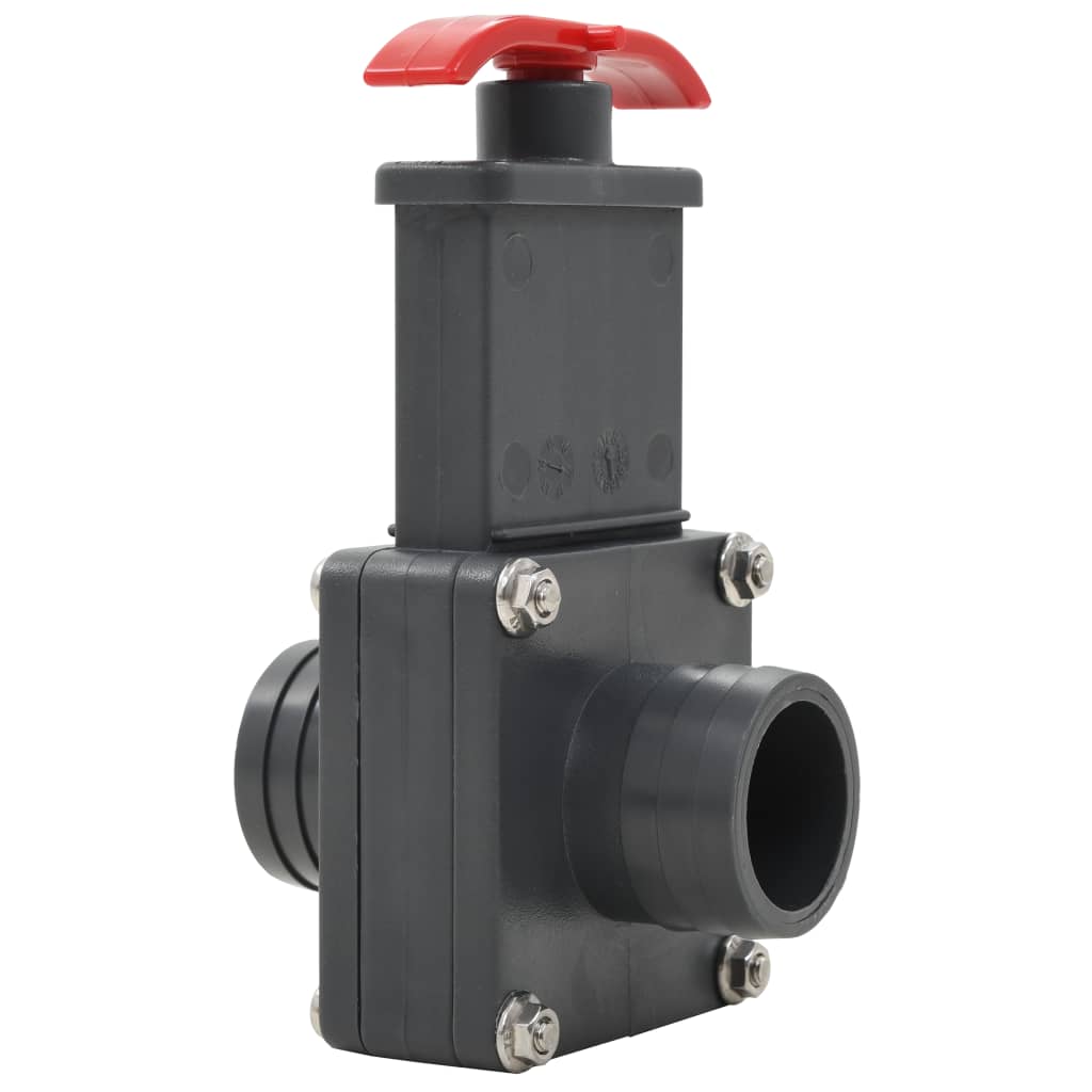 Pool Gate Valve 2 Pcs 1.5"