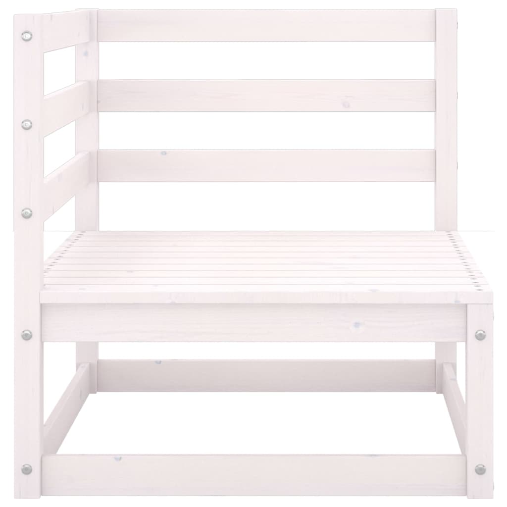 10 Piece Garden Lounge Set Solid Pinewood