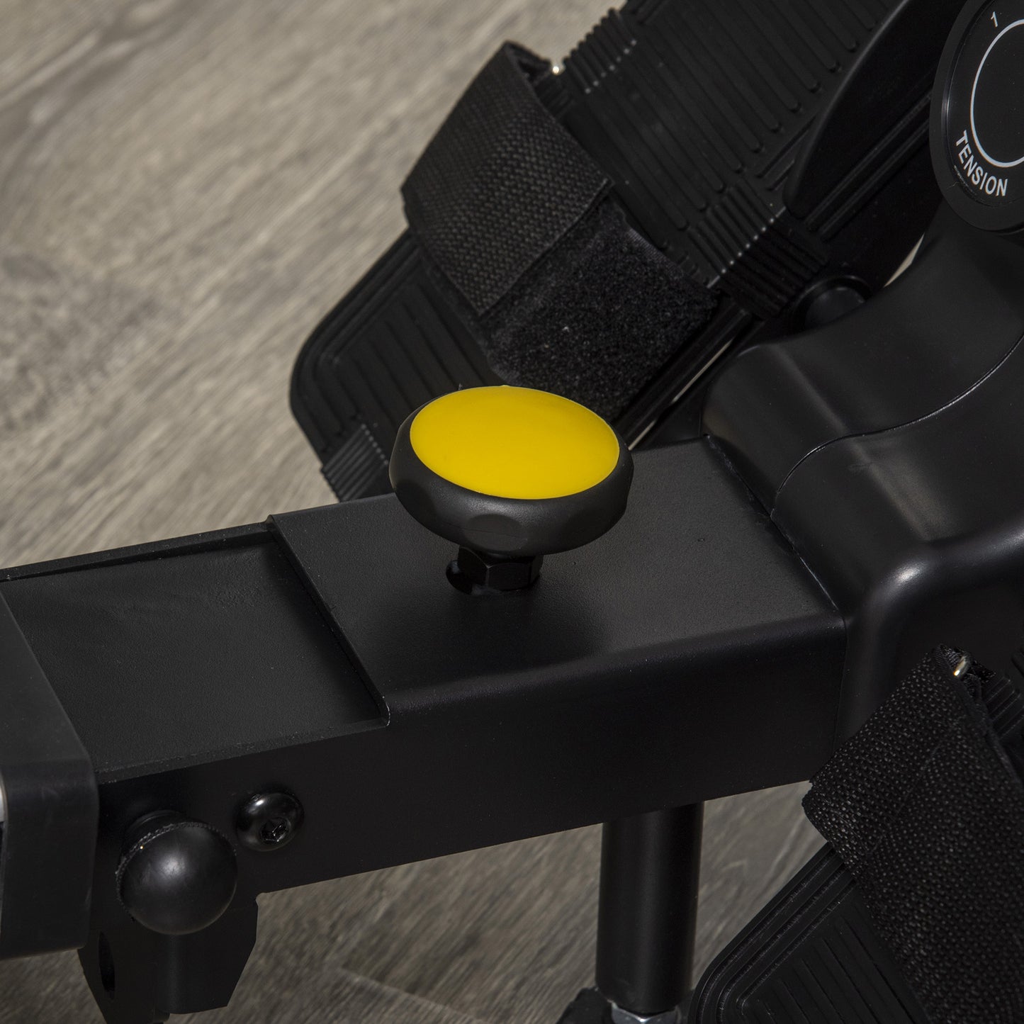 HOMCOM Folding Rowing Machine, 8-Level Magnetic Rower Machine with LCD Monitor, Wheels and Aluminium Railway, for Home Gym Cardio Training