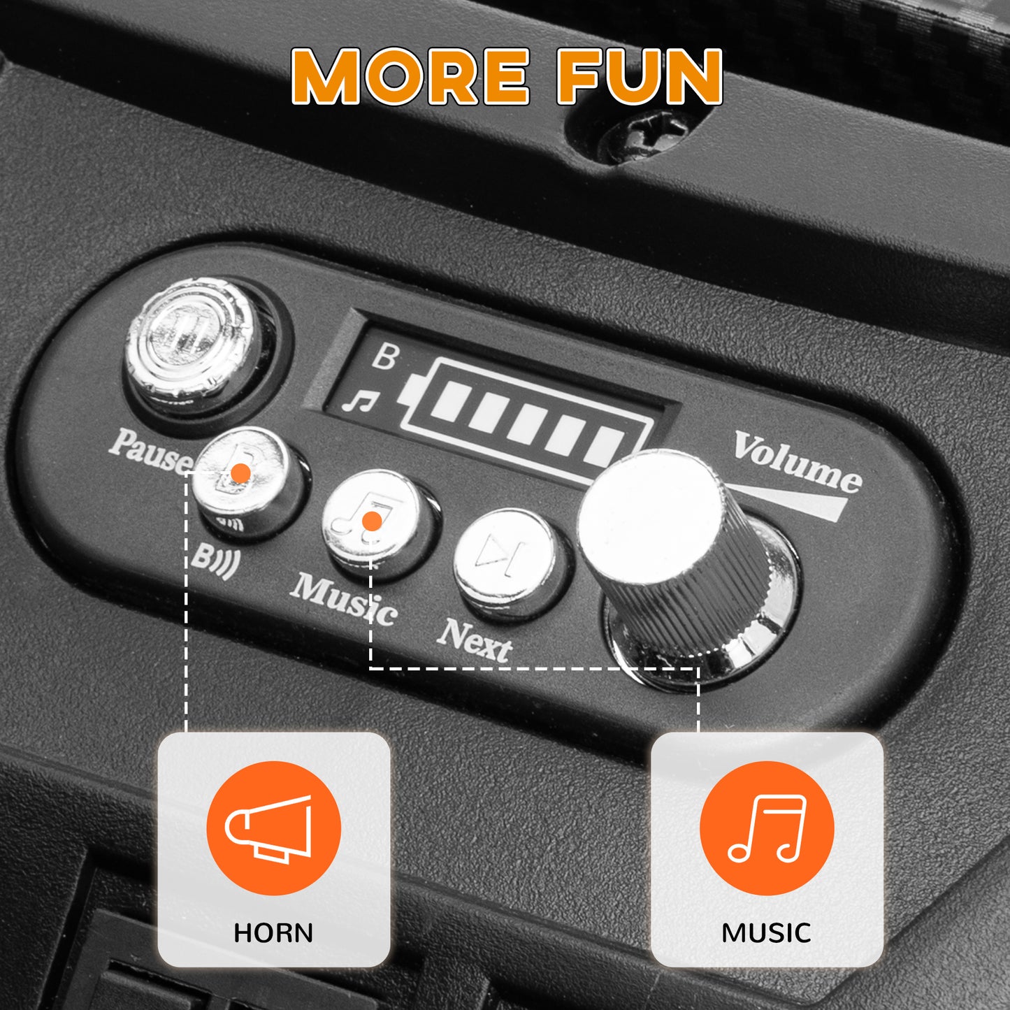 AIYAPLAY 24V 2 Seater Kids Electric Car with Remote Control, Suspension System, Slow Start, 3 Speeds, for 3-8 Years, Khaki