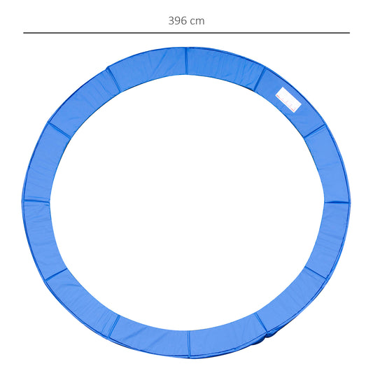 HOMCOM 13FT Trampoline Pad, ?396cm Trampoline Accessories Surround Safety Pad Foam Pading Pads Replcement Spare New Multi-Color