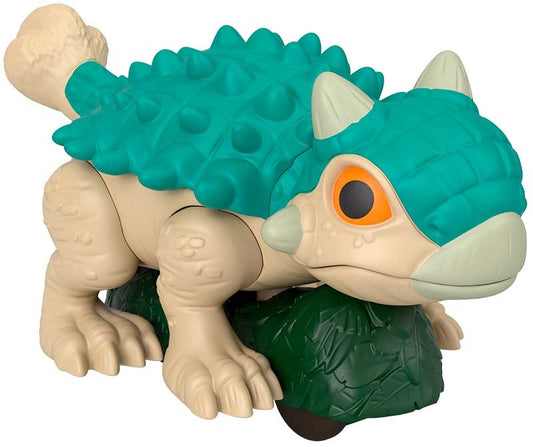 Fisher Price Imaginext Jurassic World Rebirth Ankylosaurus Wiggle Motion Figure