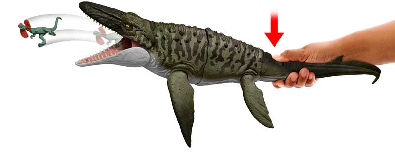Jurassic World Rebirth Bite 'N Blast Mosasaurus