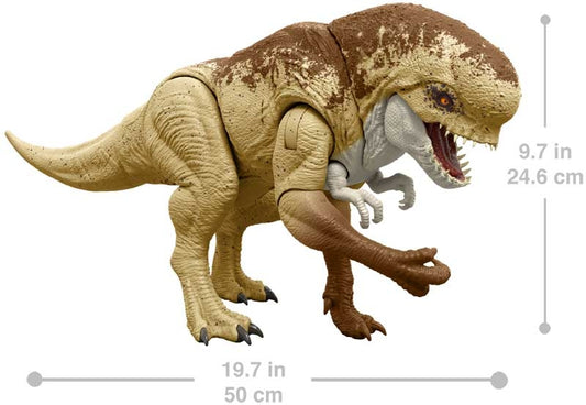 Jurassic World Rebirth Rumble N Rampage Distortus Rex Action Figure