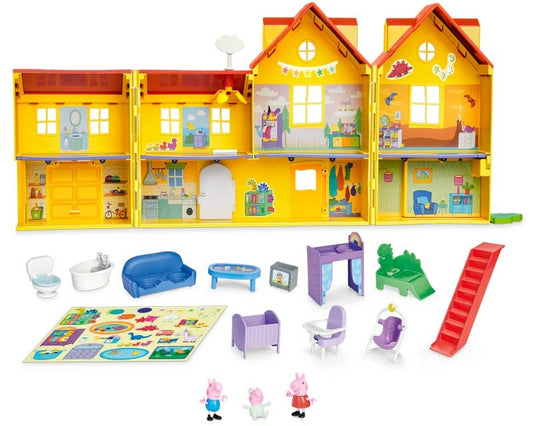 Peppa Pig Peppas Big New Family House Now With Baby Evie