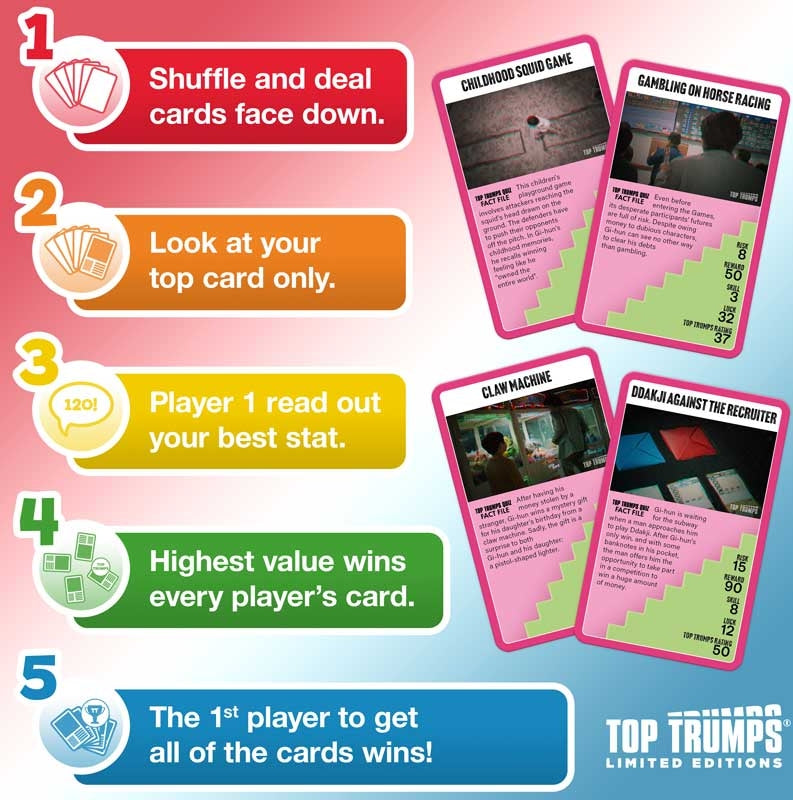 Top Trumps Limited Edition Netflix Squid Game