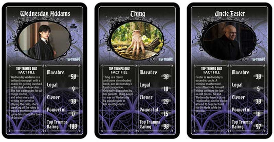 Netflix Wednesday Top Trump Specials