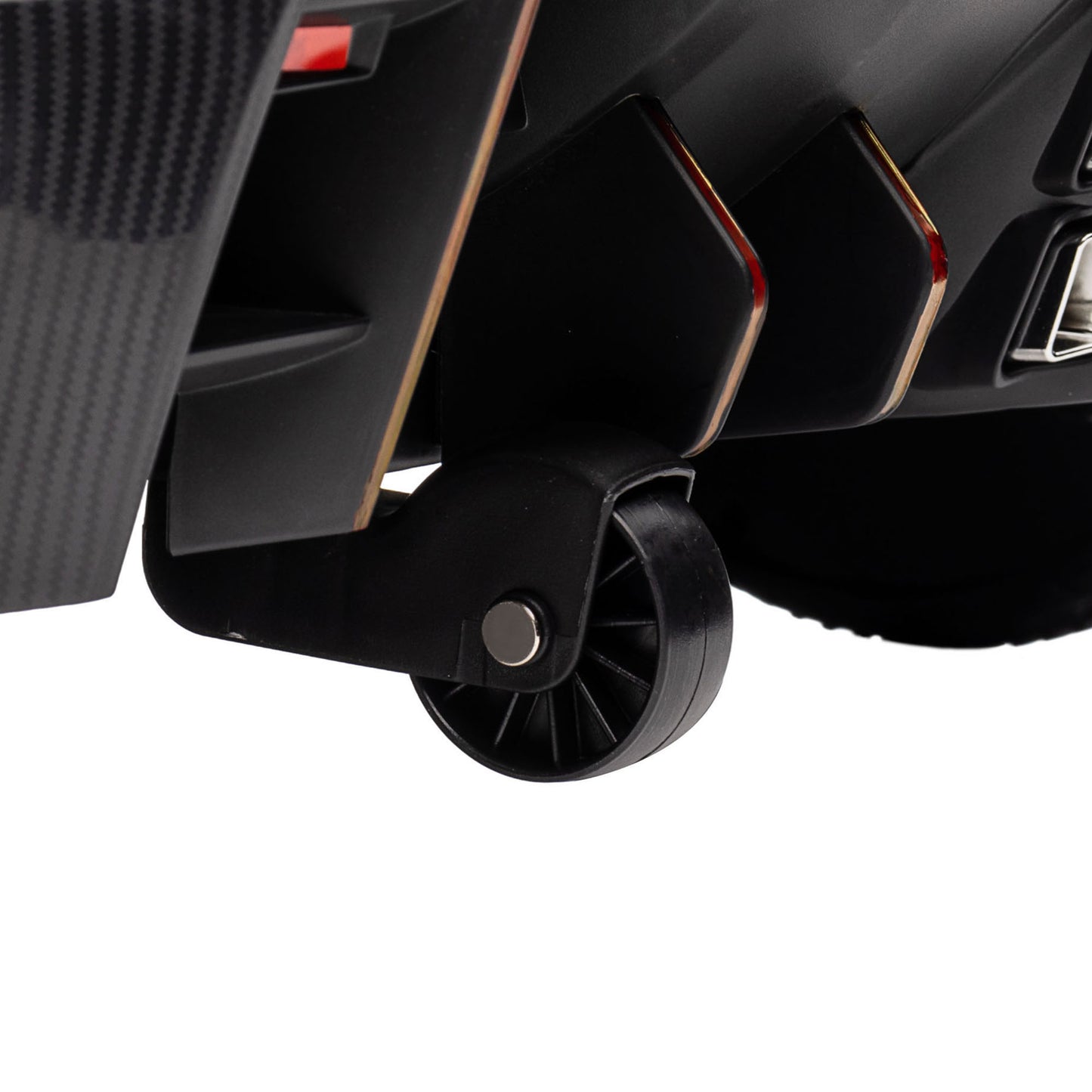 HOMCOM Lamborghini Veneno Licensed Electric Ride-On Car, with Remote, Music, Horn - Pink