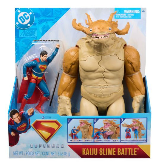 DC Studios Superman Kaiju Slime Battle Action Figures