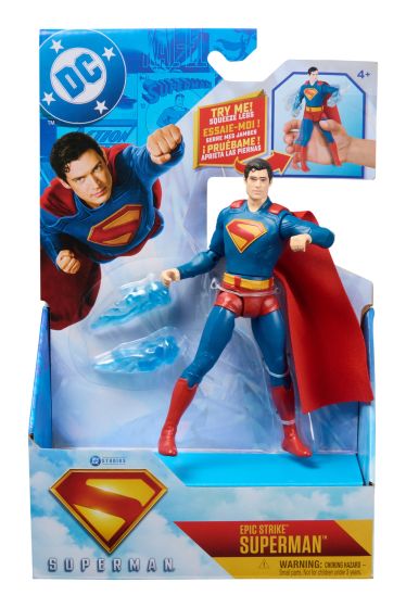 DC Studios Epic Strike Superman 15cm Action Figure