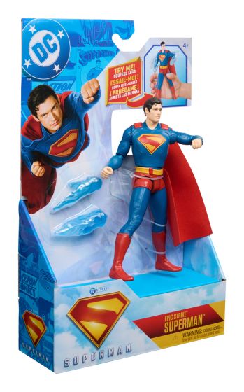DC Studios Epic Strike Superman 15cm Action Figure