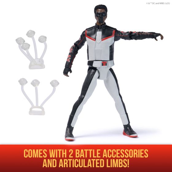 DC Studios Superman Epic Strike Mr. Terrific 15cm Action Figure