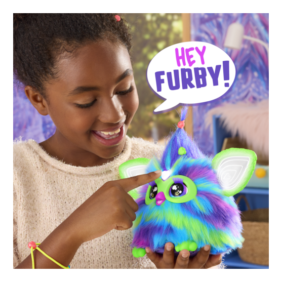 Furby Galaxy Glow In The Dark by Hasbro