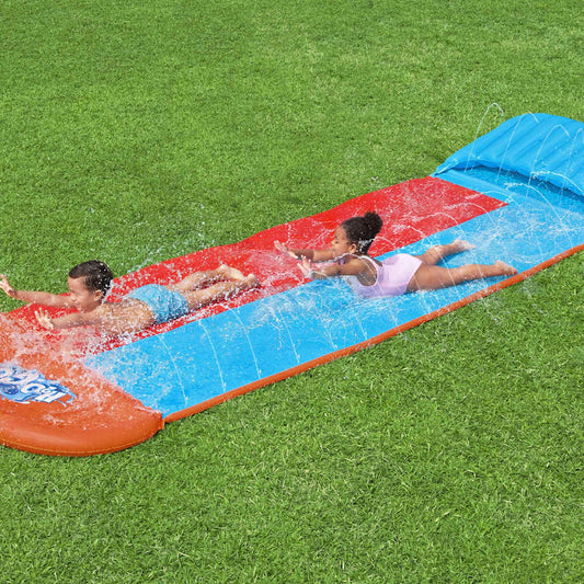 Bestway H2Ogo Water Slide Tsunami Splash Ramp Double Slide