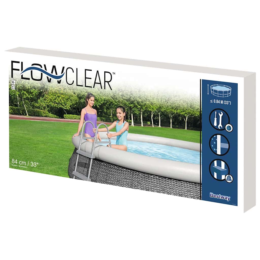 Bestway 2-Step Pool Ladder Flowclear 84 Cm