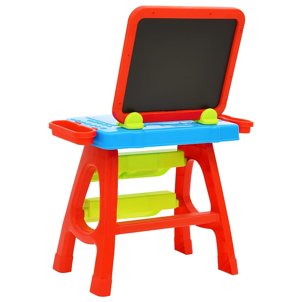 3-1 Children Easel And Learning Desk Play Set