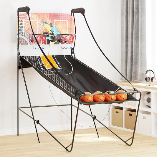 Basketball Arcade Machine With 4 Balls For 2 Players