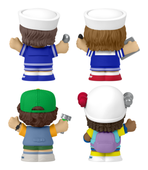 Fisher Price Little People Stranger Things Scoops Ahoy Collectors Set