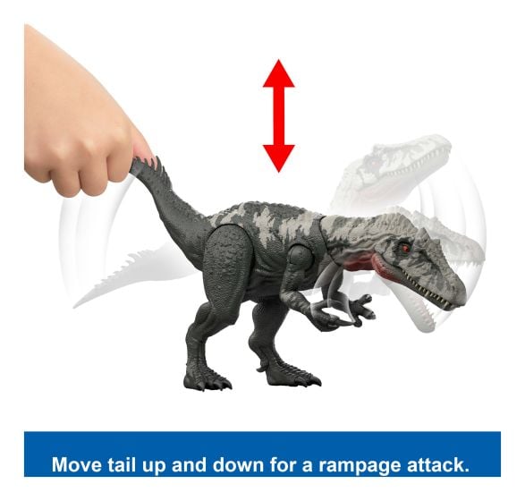 Jurassic World Rebirth Gigantic Thrashers Chilantaisaurus Figure