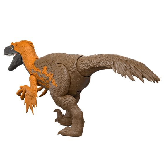 Jurassic World Rebirth Wild Roar Utahraptor Figure
