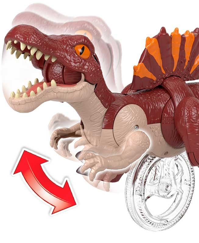 Fisher Price Imaginext Jurassic World Rebirth Sprinting Spinosaurus