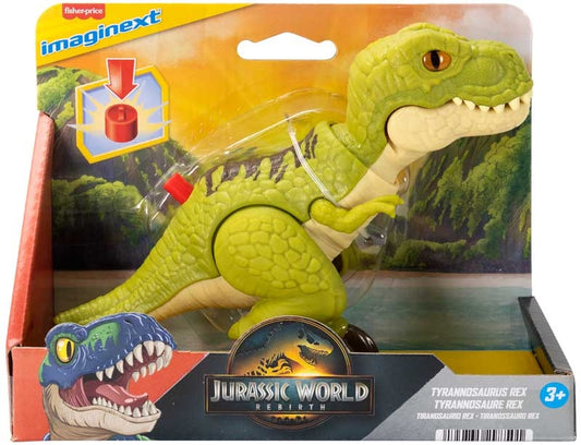 Fisher Price Imaginext Jurassic World Rebirth Tyrannosaurus Rex Figure