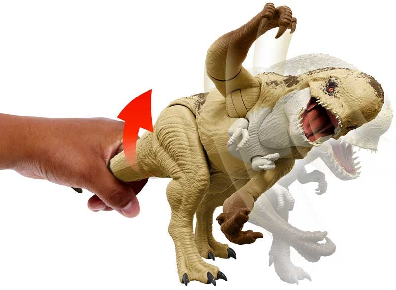Jurassic World Rebirth Rumble N Rampage Distortus Rex Action Figure