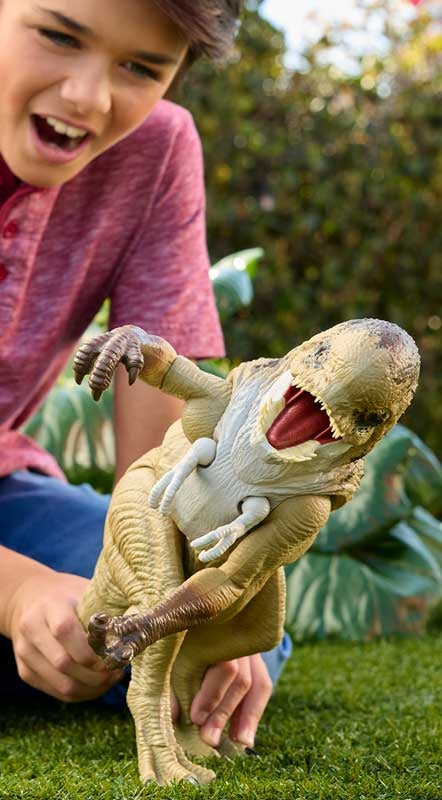 Jurassic World Rebirth Rumble N Rampage Distortus Rex Action Figure