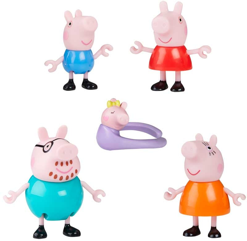 Peppa Pig Peppas Family of Five Pack