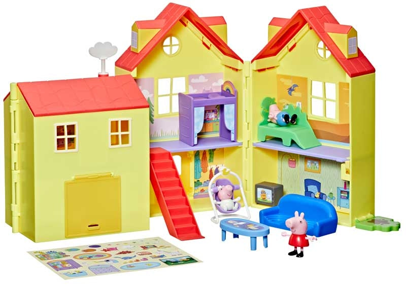 Peppa Pig Peppas Big New Family House Now With Baby Evie