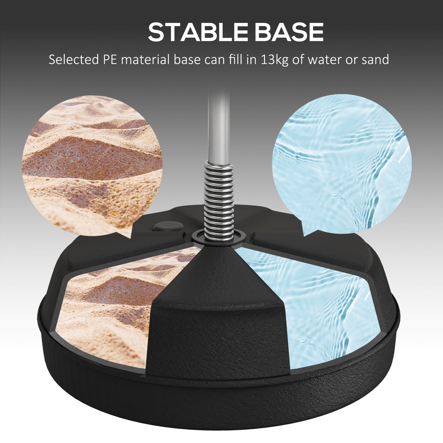 HOMCOM Punching Bag with Stand Boxing Bag Set with Adjustable Height, Red